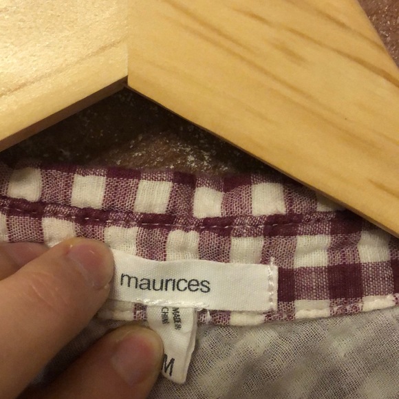 Plaid button down - Picture 2 of 3